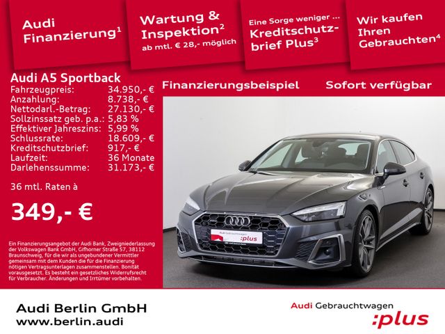 Audi A5 Sportback S line 45 TDI qu. tiptr. RFK MATRIX