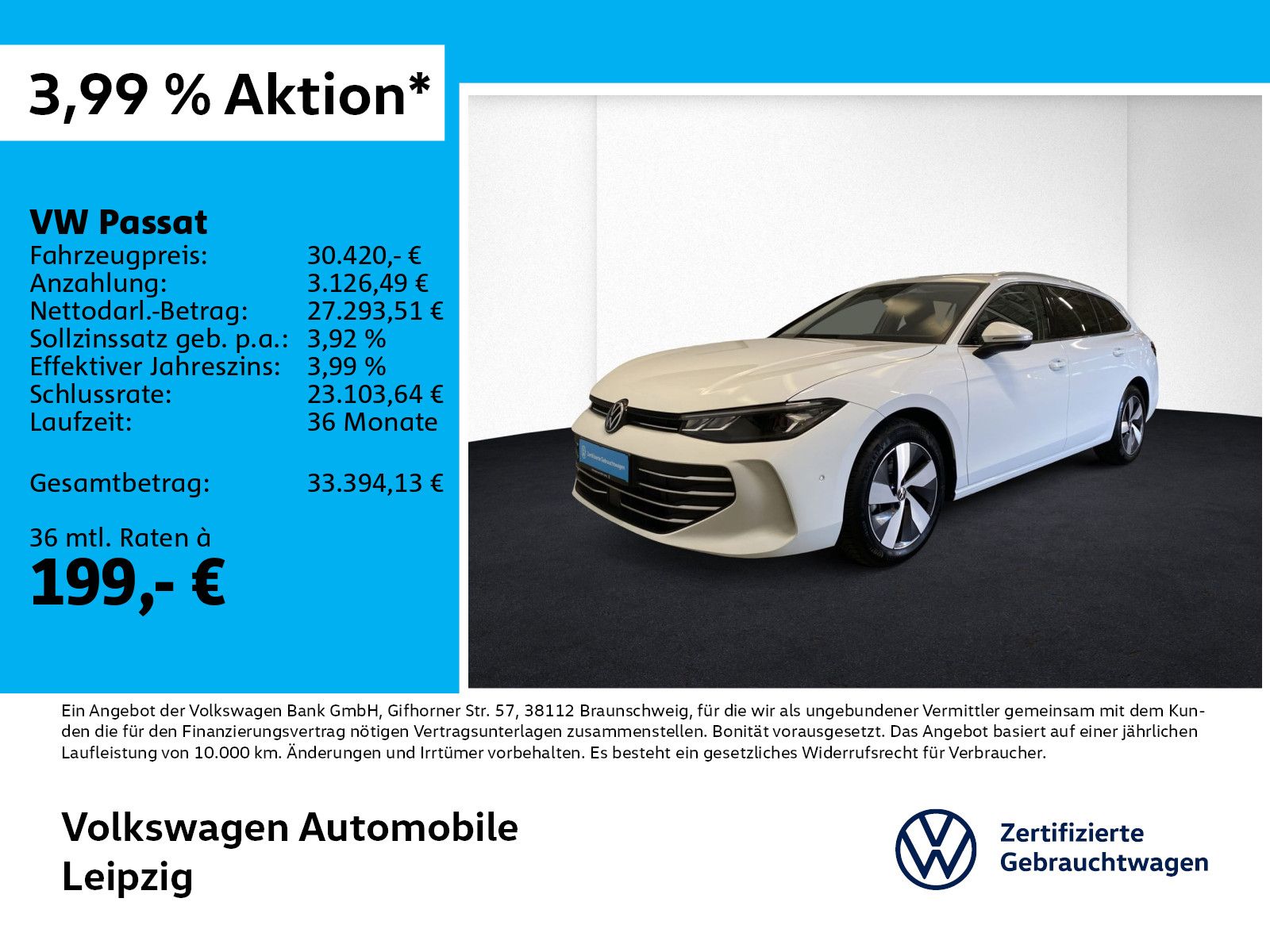 Volkswagen Passat 1.5 eTSI Business*AHK*DSG*ACC*Navi*360°