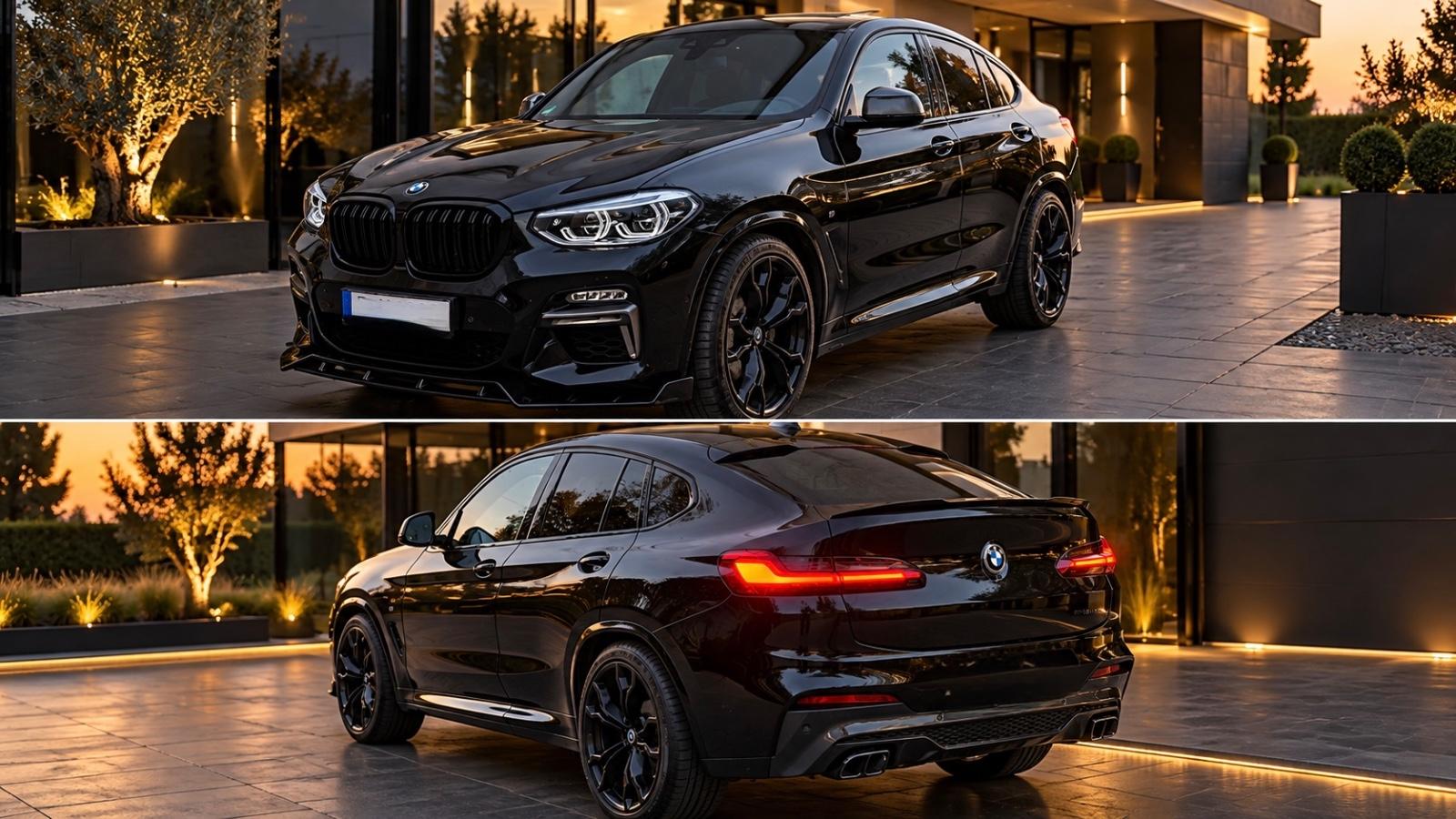 BMW X4 M40d PRE LCI 340 PS PANORAMA HUD AMBIENTE, миниатюра 5