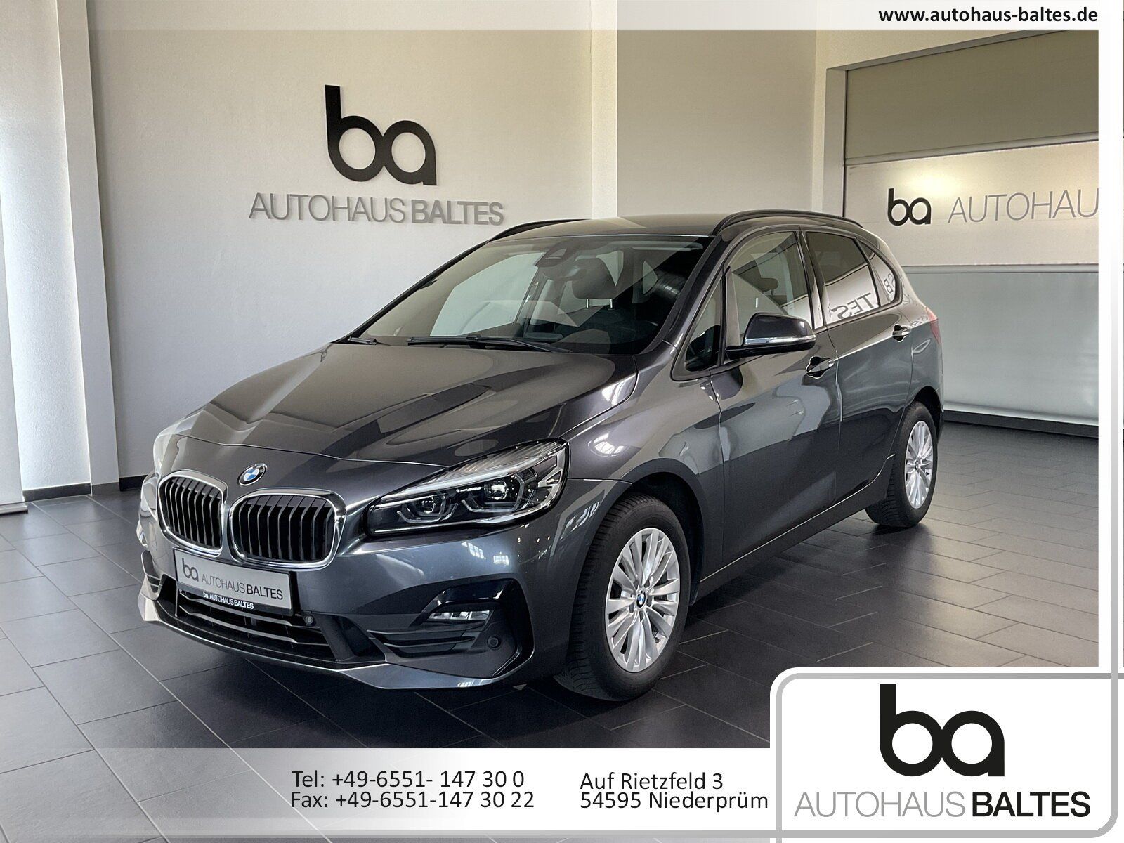 BMW 218d Active Tourer Advantage Navi/PDCvo+hi/AACBC