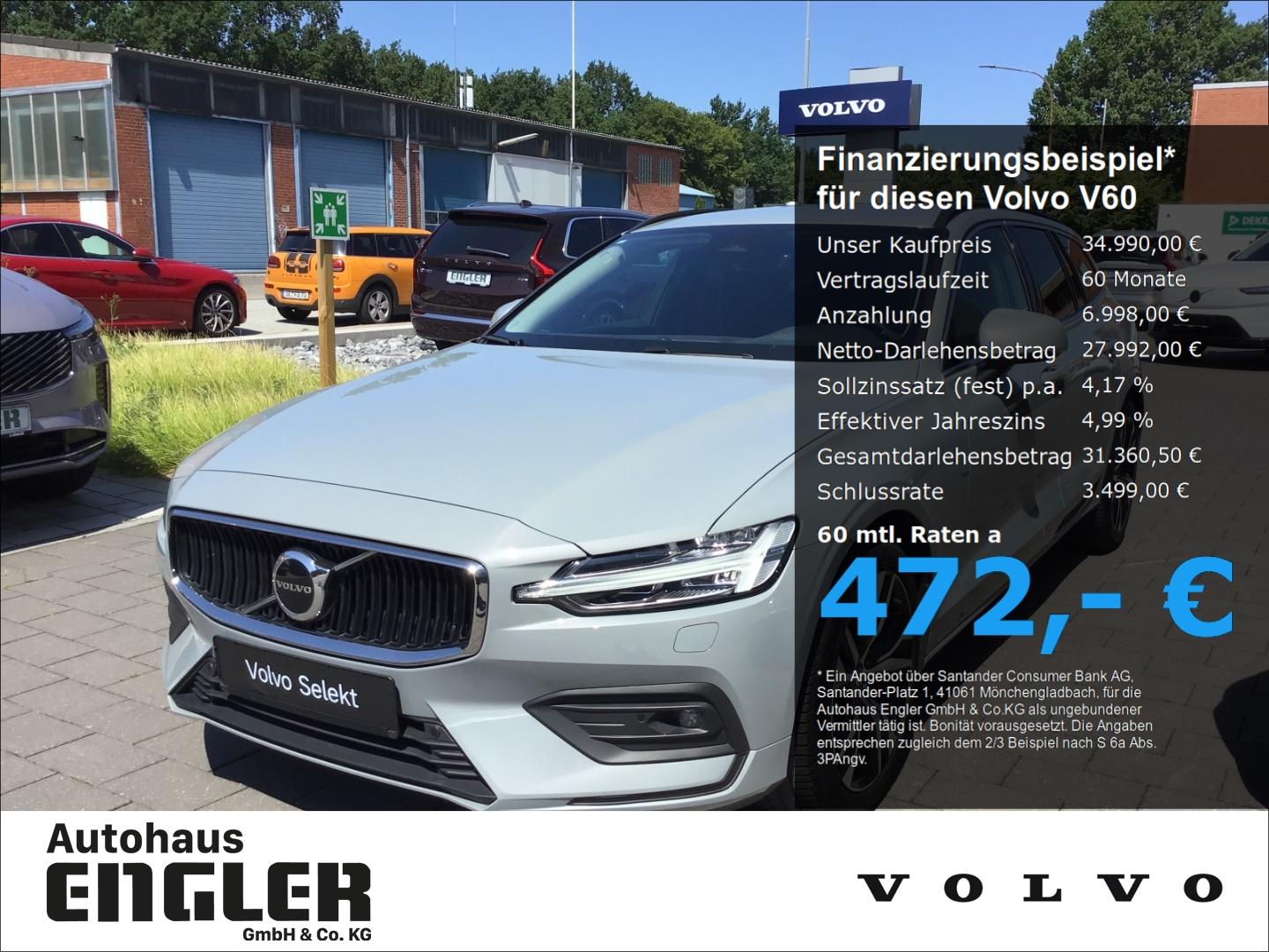 Volvo V60 B4 (Diesel) Core Navi Cam