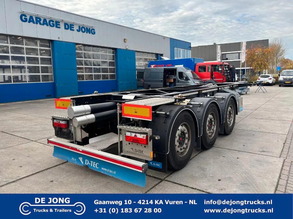 D-TEC CC-20-3-T / 20 FT ADR Tank Chassis / SAF Disc