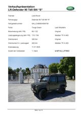 Land Rover Defender 90 Td5 Station Wagon S S