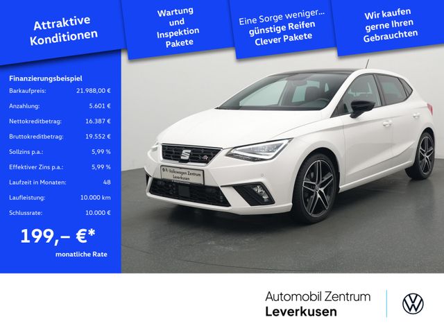 Seat Ibiza 1.5 TSI FR Beats KAMERA NAVI ACC LED PANO