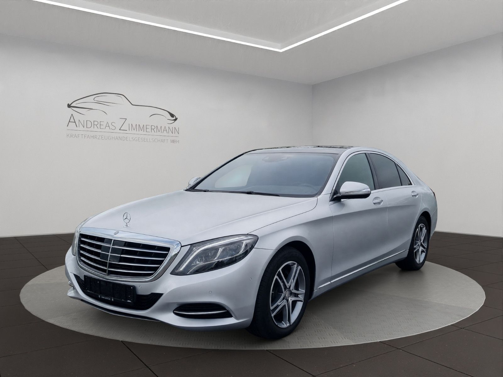 Mercedes S 350 2014, 3.0D dīzelis, Automāts, Sedans, Sudrabs — Latvijā
