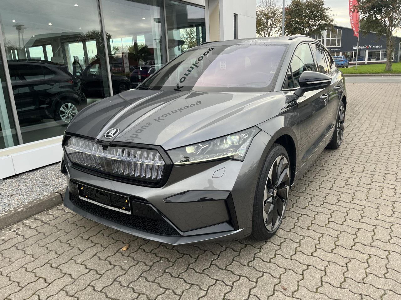Skoda Enyaq iV 80 Sportline 77kwh PSD Canton AHK imagem 2