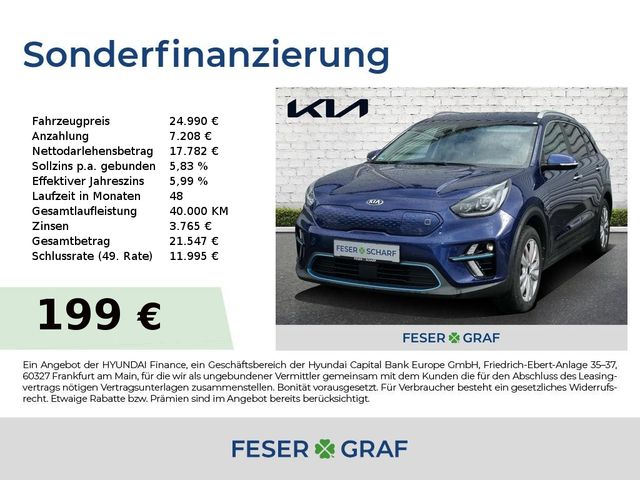 Kia Niro EV SPIRIT 3PHASEN LEDER 8-fach-bereift