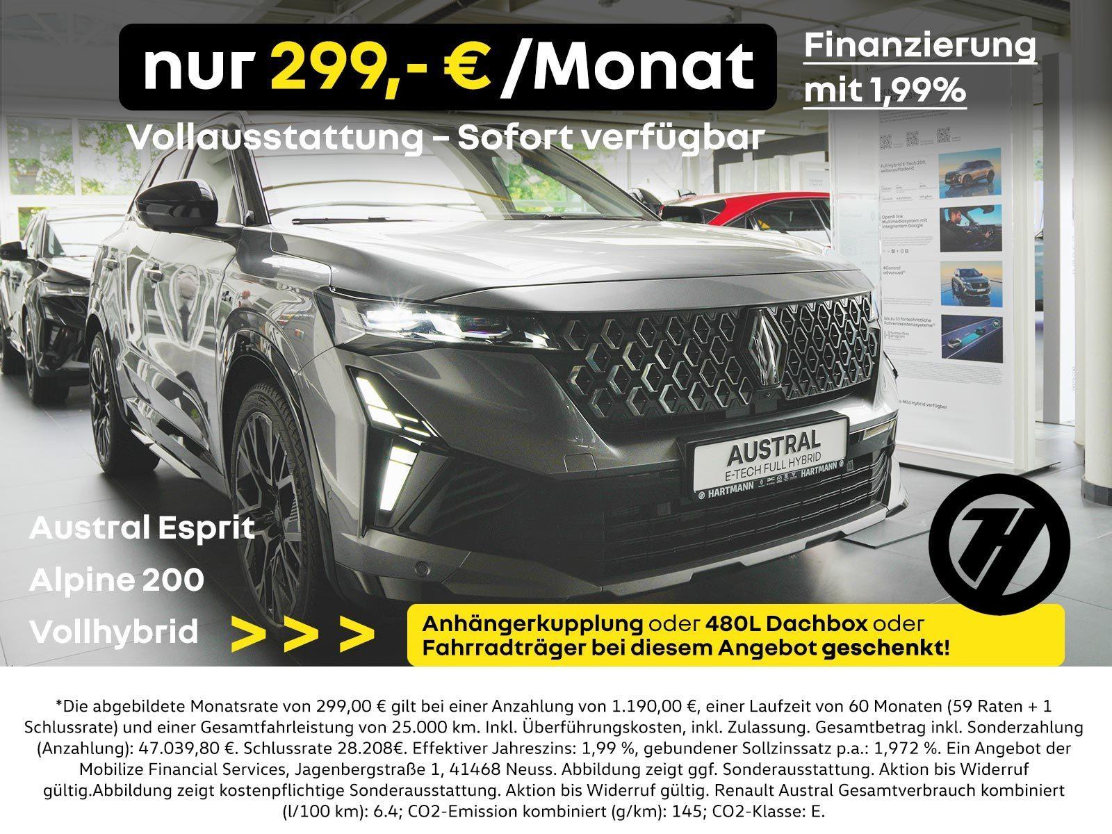 Renault Austral Esprit Alpine Full Hybrid E-Tech 200