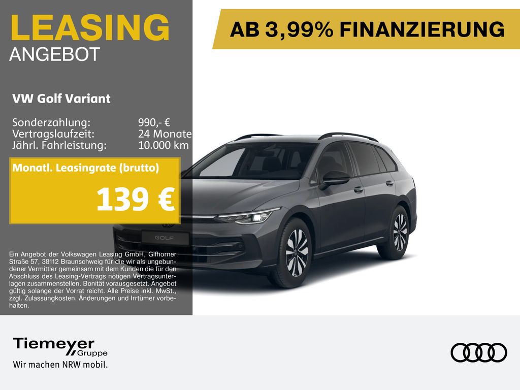 Volkswagen Golf Variant 1.5 TSI GOAL AHK KAMERA NAVI SITZHZ