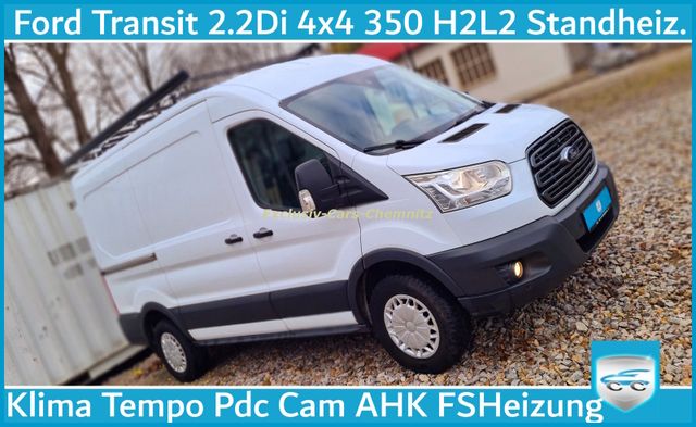 Ford Transit 4x4 Standheiz Klima Navi PDC Cam AHK 350