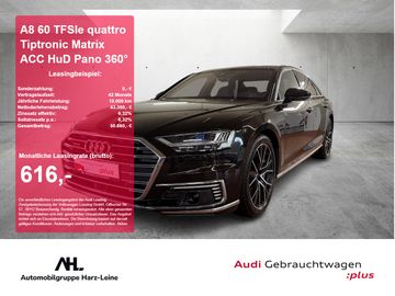 Audi A8 60 TFSIe quattro Tiptronic Matrix ACC HuD Pan
