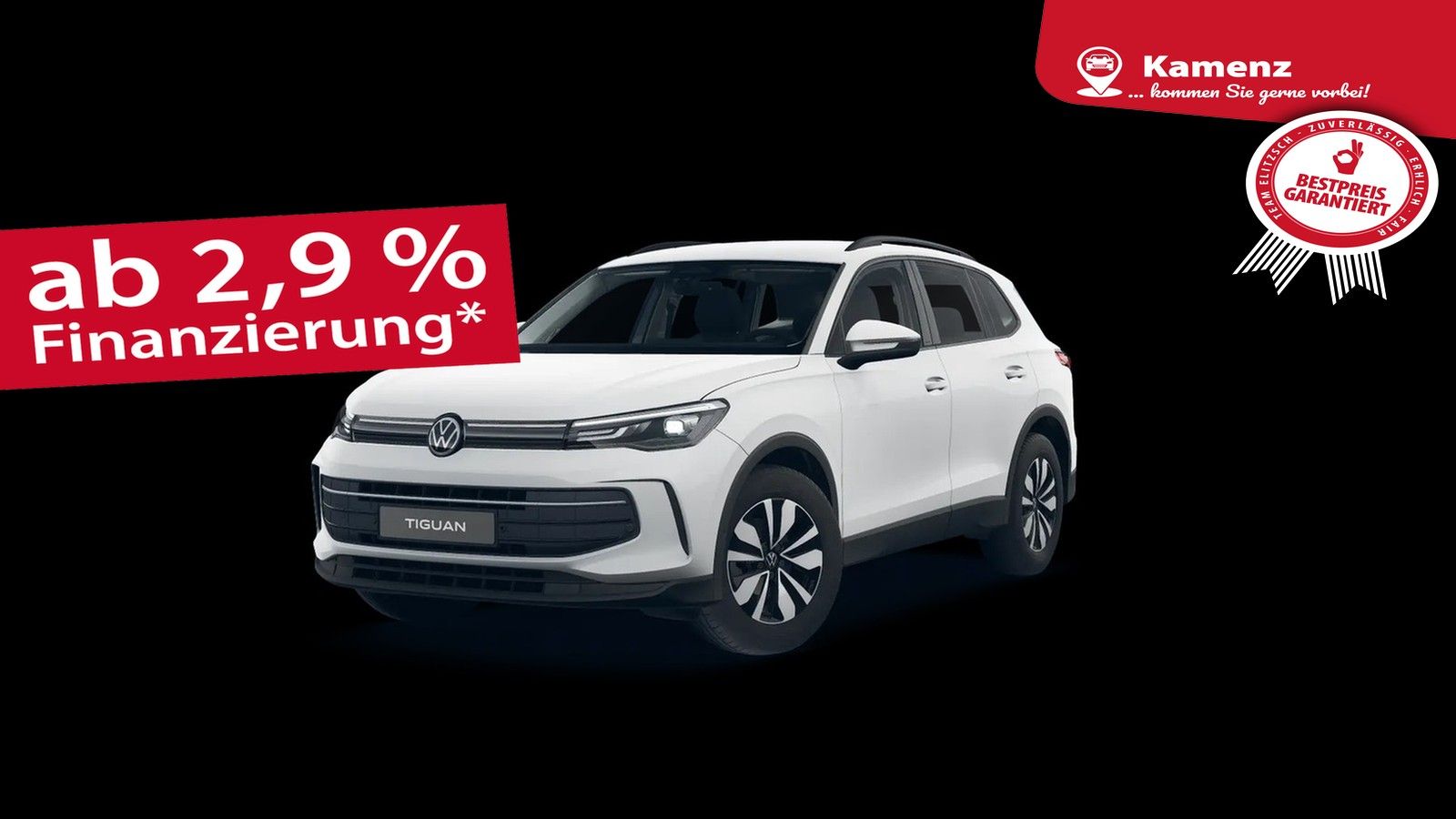 Fahrzeugabbildung Volkswagen Tiguan eTSI Life DSG LED AHK Navi AID ACC RFK SH