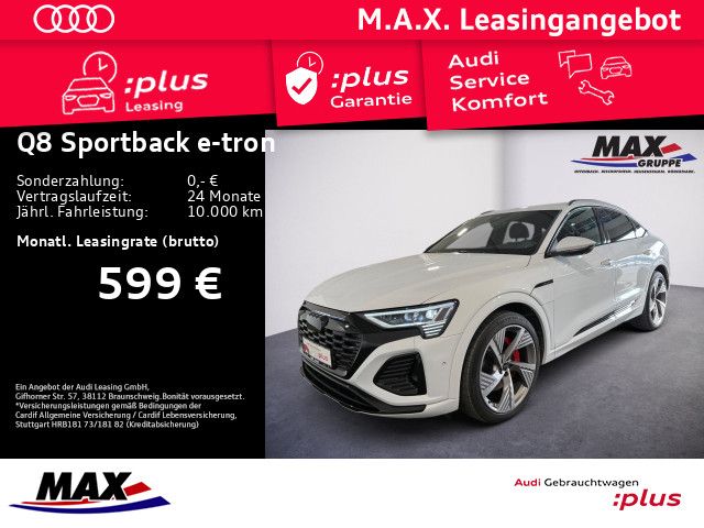 Audi Q8 Sportback e-tron 55 QUATT S LINE MATRIX+LUFT+