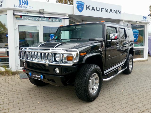 Hummer H2  AHK  Navi Klima Leder Schiebedach CarPlay