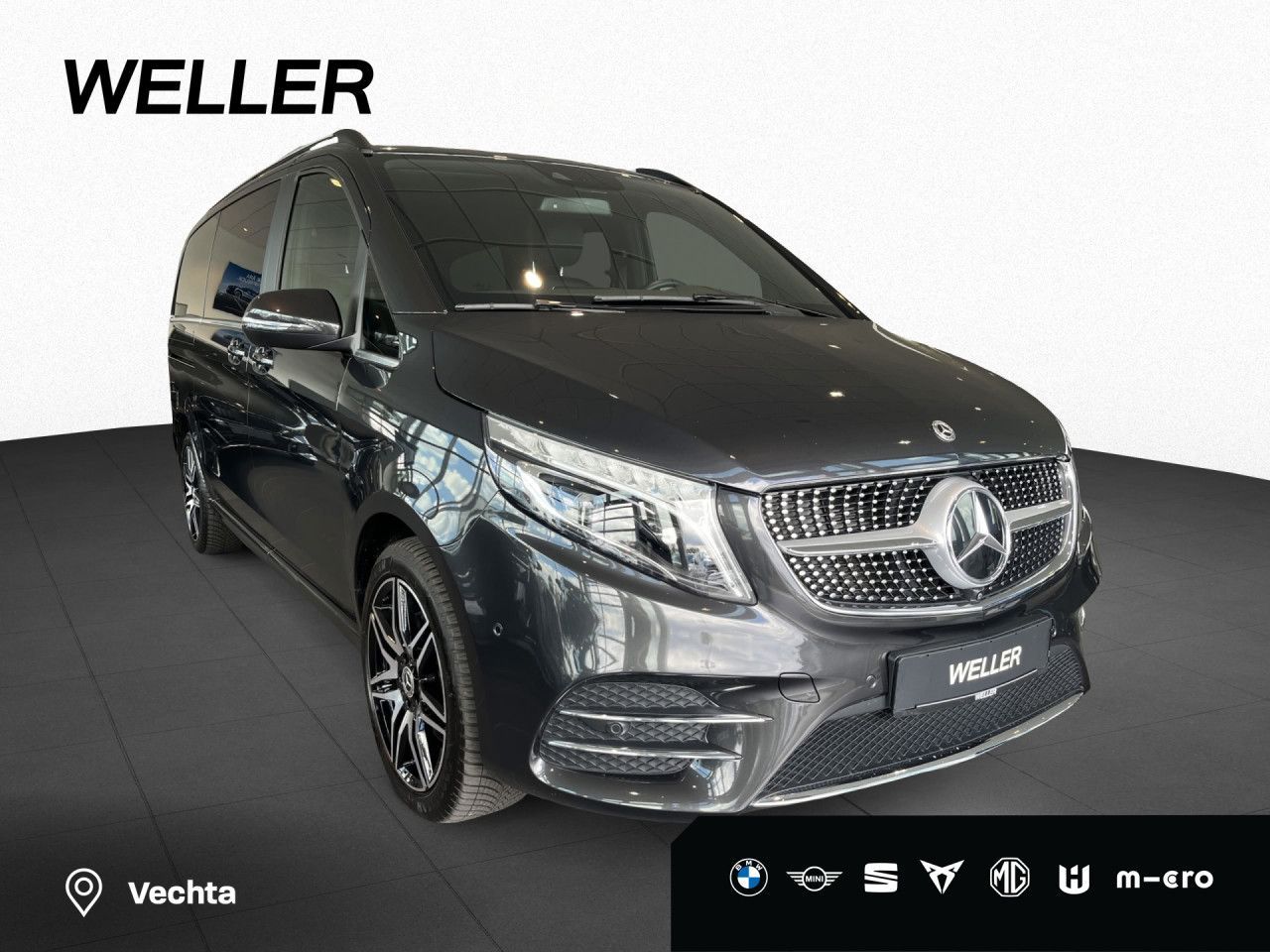 MERCEDES-BENZ V300d AMG Line LED 360° Burmester 19" SHZ AHK