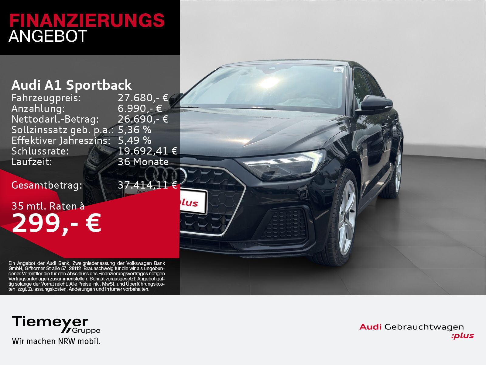 Audi A1 Sportback 30 TFSI S LINE LED NAVI ALCANTARA