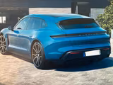 Porsche Taycan 4 Cross Turismo - - Porsche Taycan: Blau, Kombi