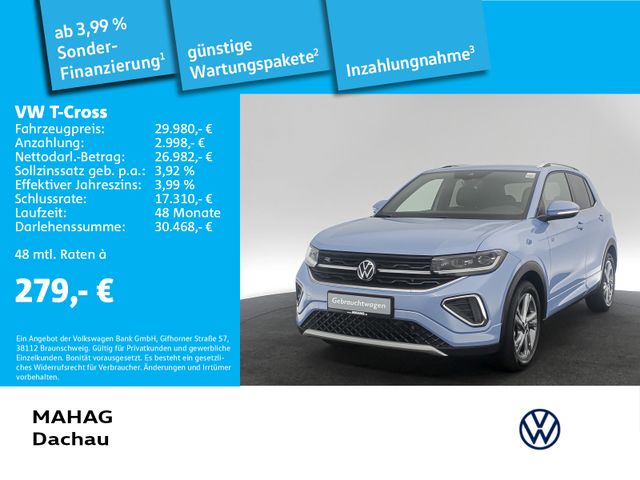 Volkswagen T-Cross 1.0 TSI R-Line Navi MatrixLED AHK 6-Gang