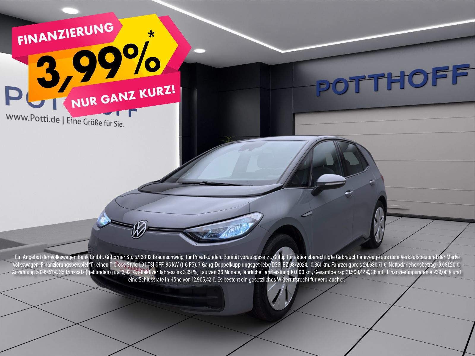 Volkswagen ID.3 PURE PERFORMANCE NAVI PDC LED ACC DAB+