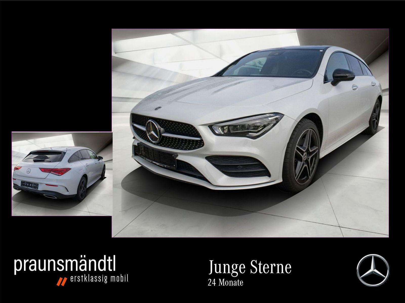 MERCEDES-BENZ CLA 250 e SB AMG Night Pano+AHK+Kamera+MultiBeam