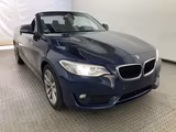BMW 220d Cabrio Advant 1.Hd Navi H&K Xen Kamera PDC - mit Diesel-Antrieb: Blau, Cabrio