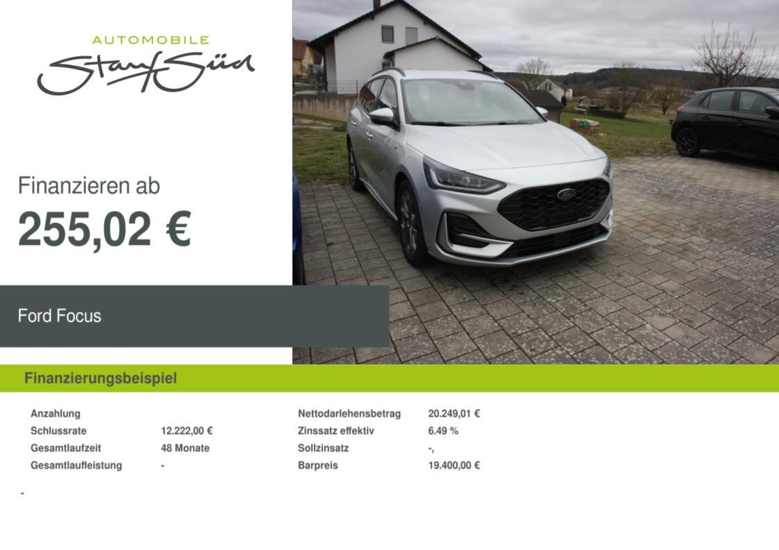 Ford Focus ST-Line  X Turnier Navi-AHK-WP-ACC-HeadUp