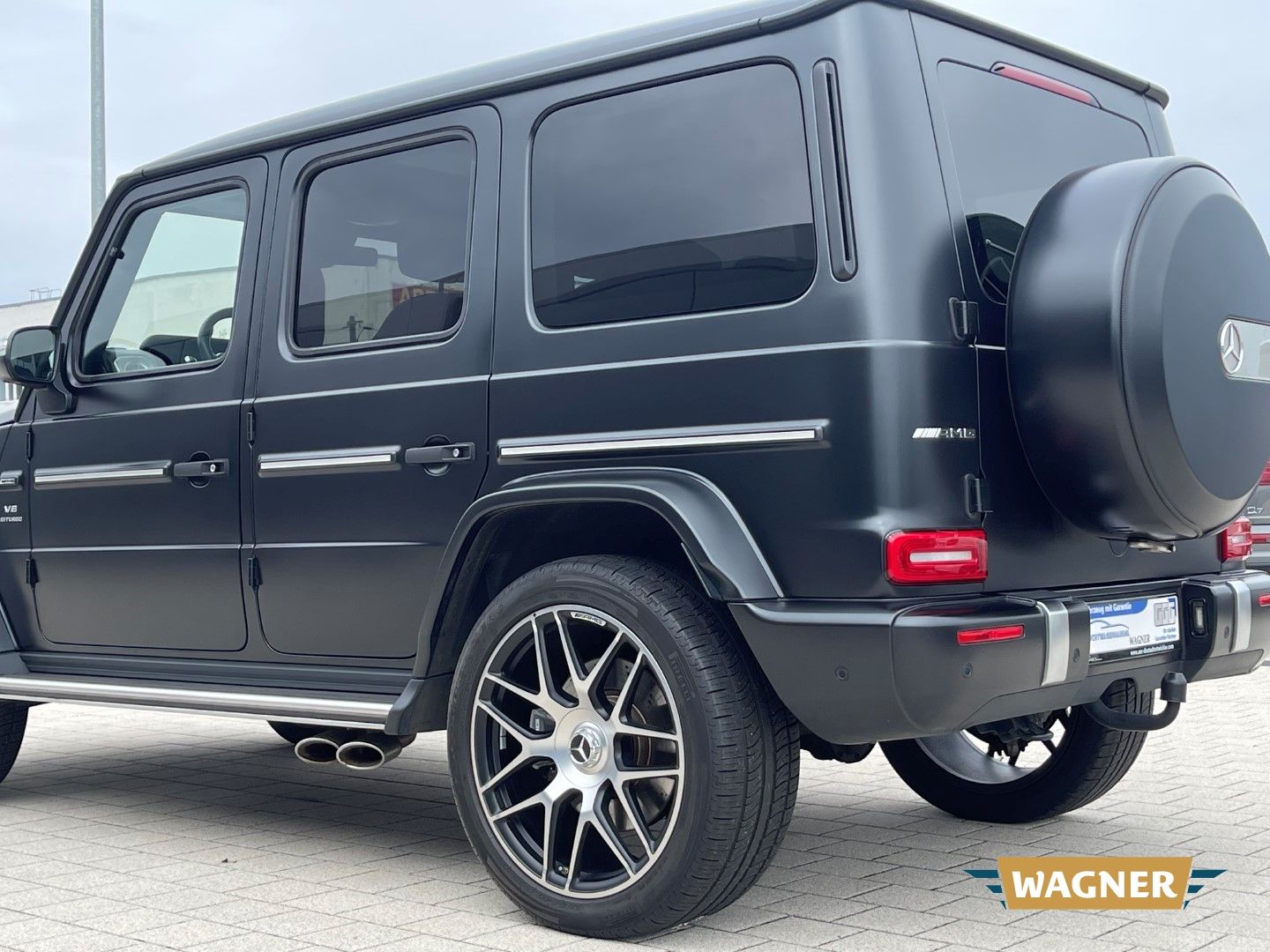 Fahrzeugabbildung Mercedes-Benz G 63 AMG Station Stronger than time AHK Schiebed