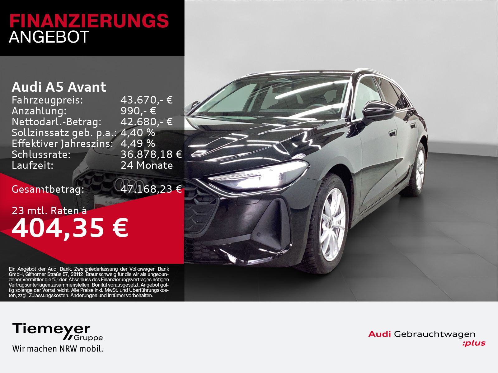 Audi A5 Avant TFSI Q LM18 KAMERA AHK SPORTSITZE SOUND