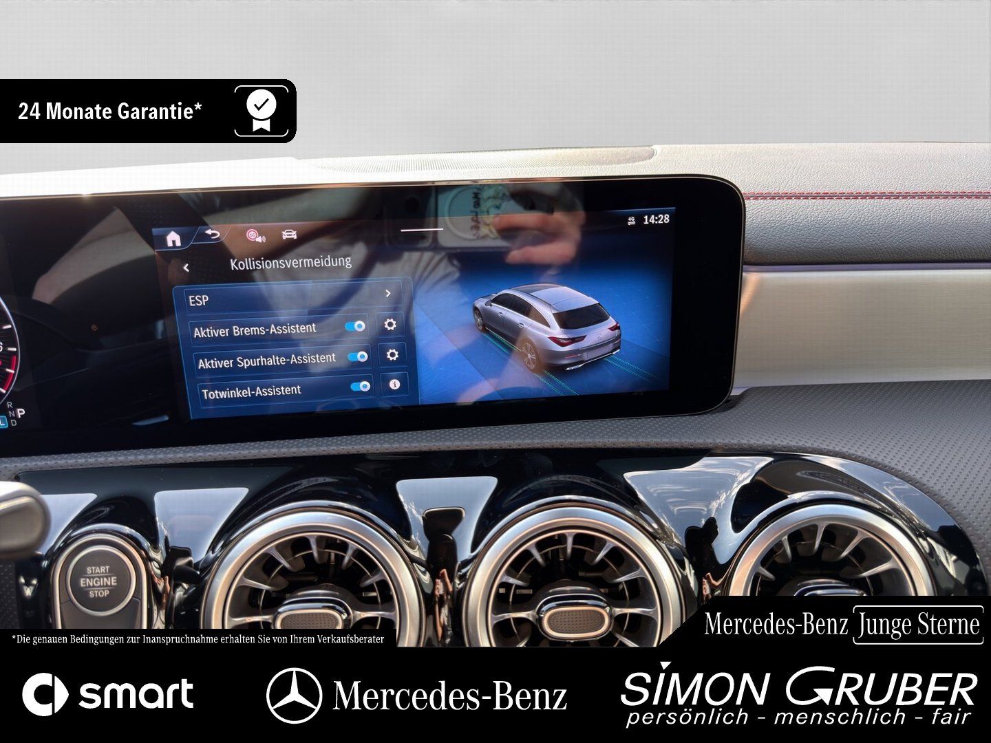 Fahrzeugabbildung Mercedes-Benz CLA 250 e SB AMG Night Burm Multibeam 360