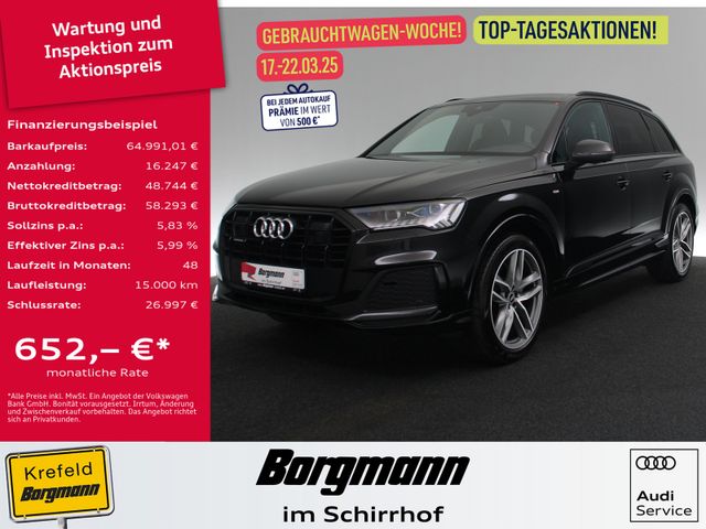 Audi Q7 50 TDI quattro S line AHK 360° LASER PANO B&O