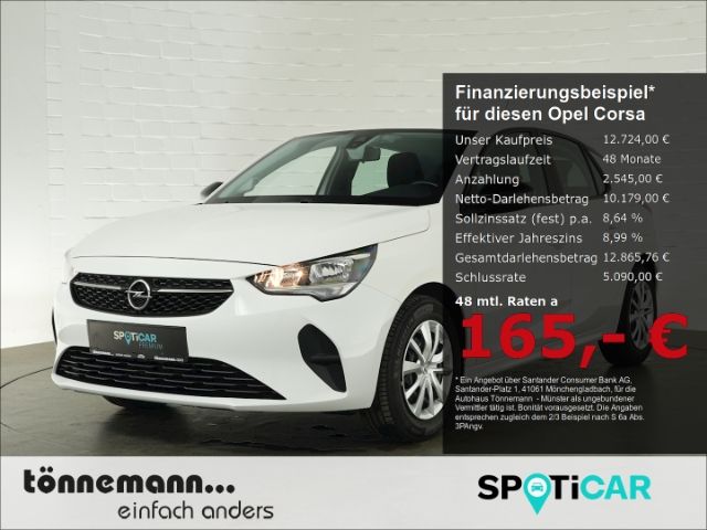 Opel Corsa F EDITION+SITZHEIZUNG+LENKRADHEIZUNG+PARKP