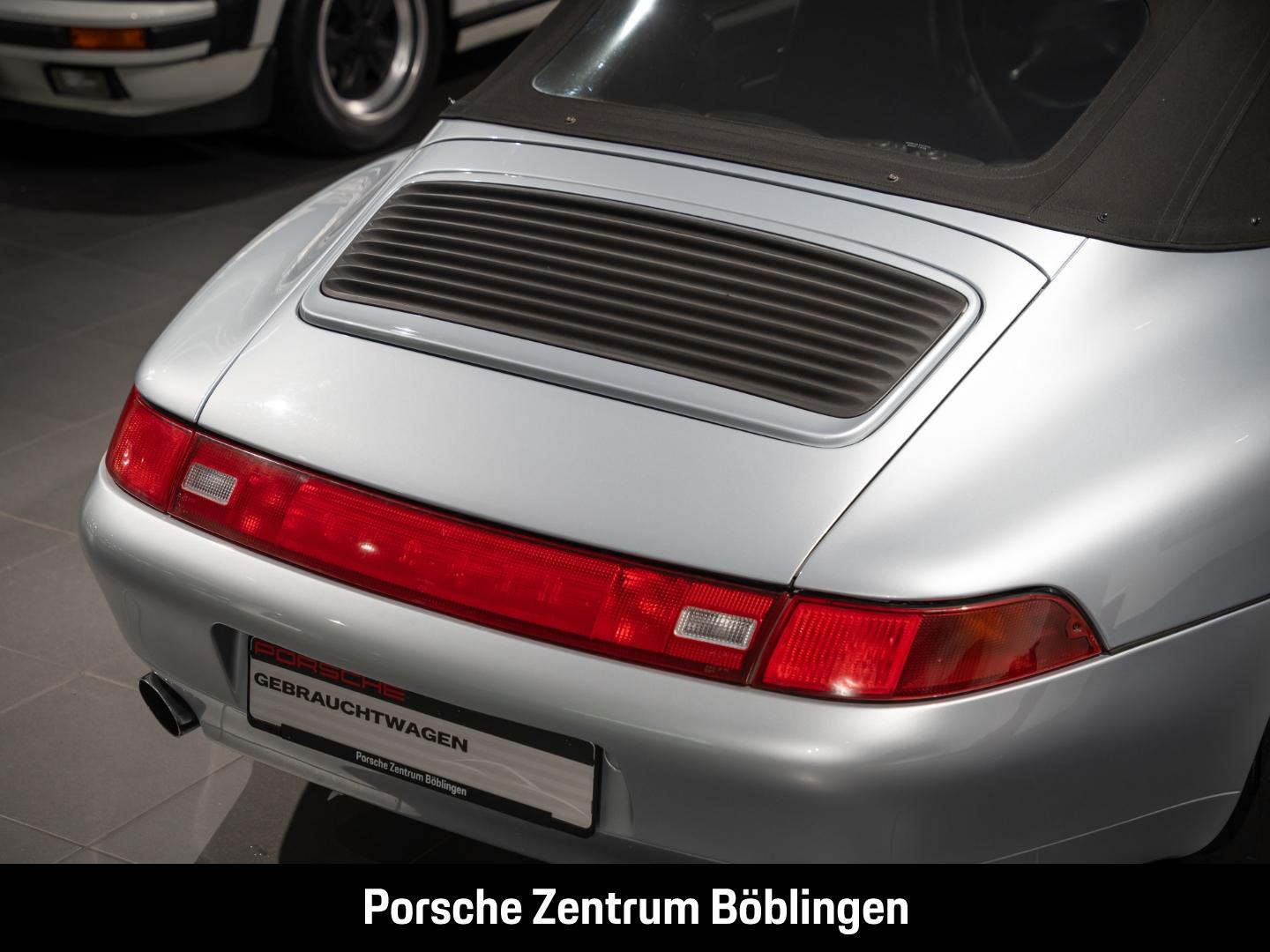 Porsche 993 911 Carrera Cabriolet Windschott Unfallfrei
