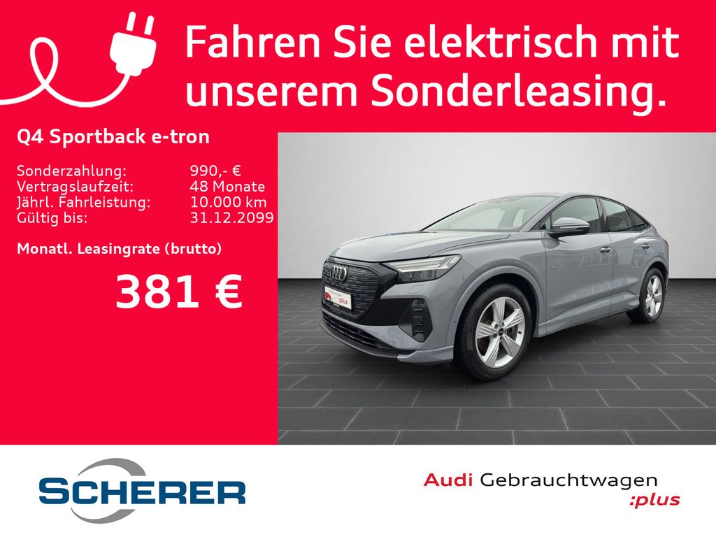 Audi Q4 Sportback e-tron MATRIX-LED NAVI PDC KAMERA S