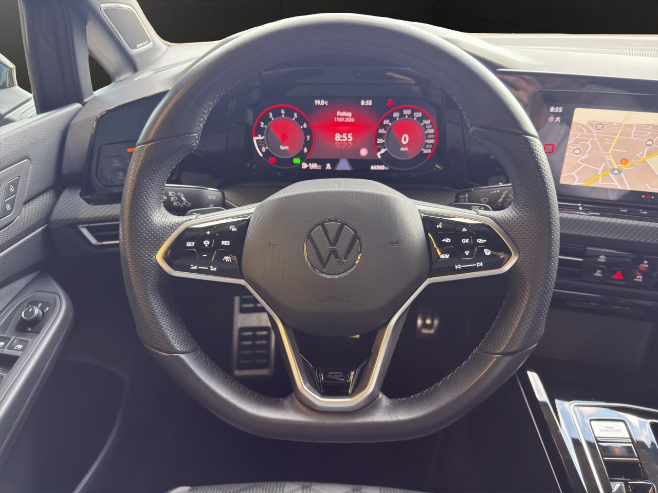 Volkswagen Golf VIII 1.5 eTSI DSG R-Line BLACK-STYLE+AHK+IQ, миниатюра 13