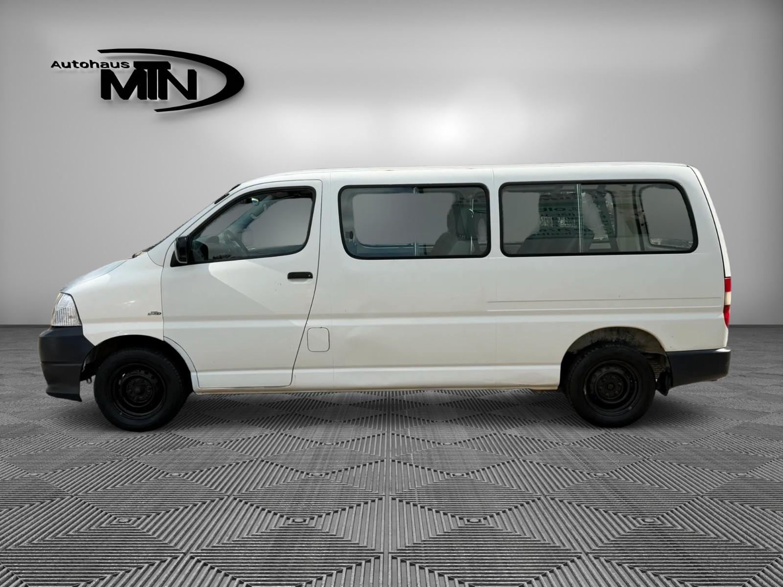 Toyota Hiace 2,5 LANG 8.Sitzer Klima AHK