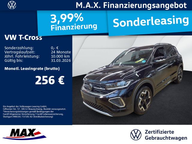 T-Cross 1.5 TSI R-LINE LED+KAMERA+AHK+ACC+LANE A