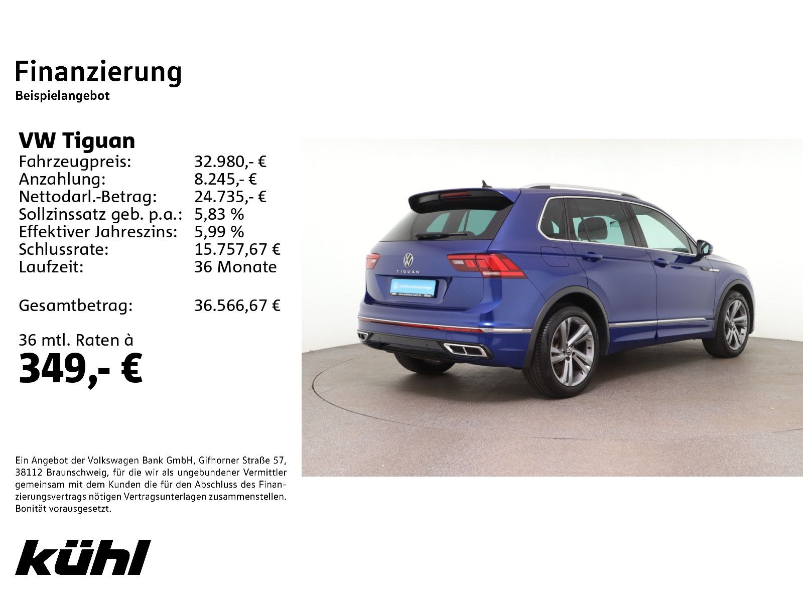 Volkswagen Tiguan 2.0 TDI DSG R-Line LED ACC Standhzg. App foto 2