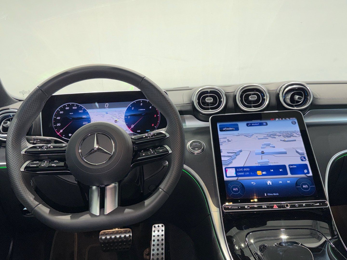 Mercedes-Benz C 200 d AMG Night Schiebedach 360°-Kamera AHK foto 9
