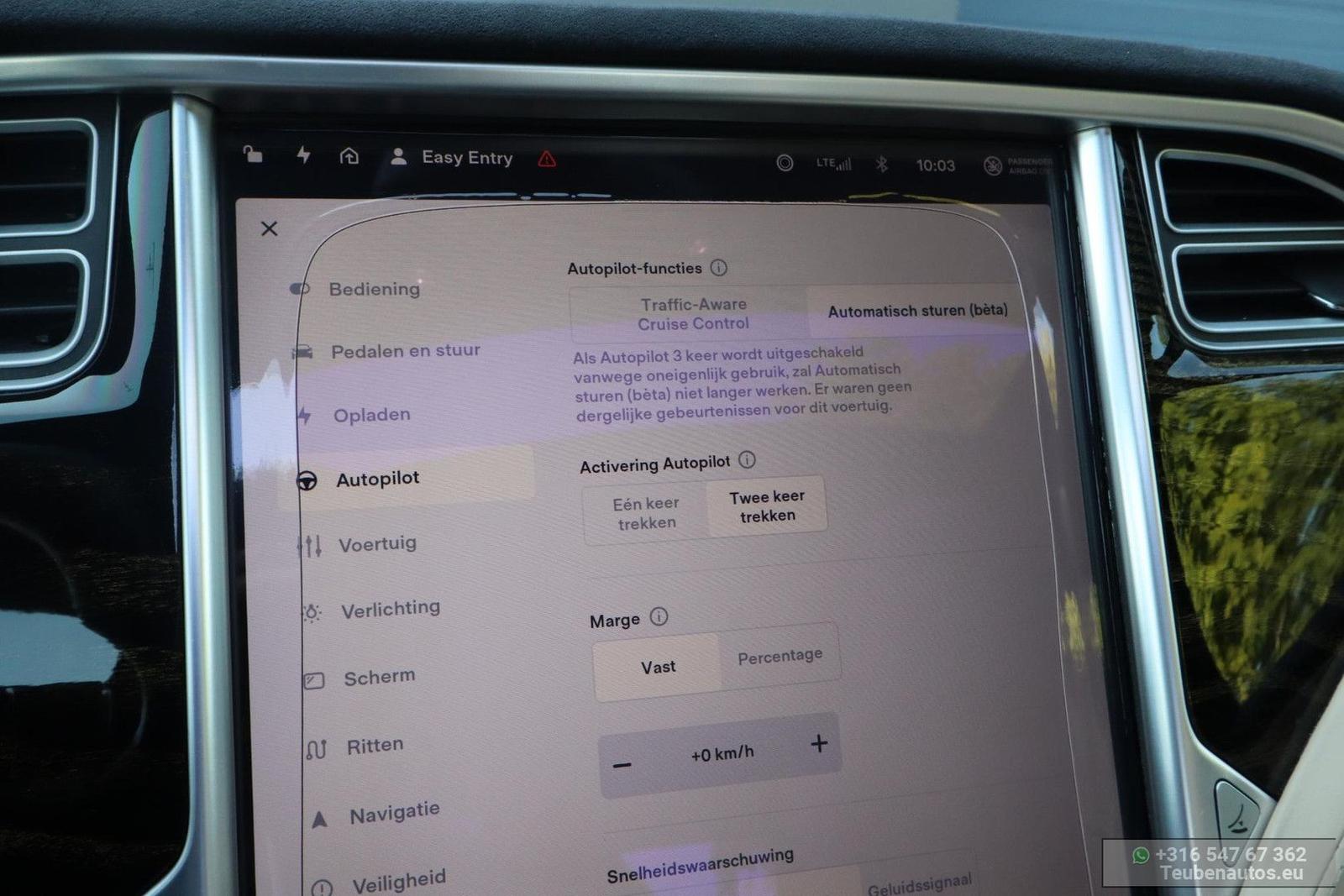 Tesla Model S 90D | 421 ch | BVA | Batterie SOH 87 % | Toit panoramique | GPS | Sièges chauffants | Hayon électrique