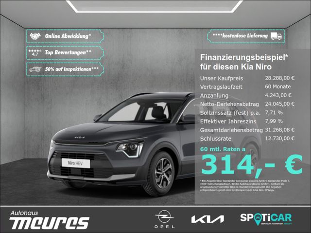 Kia Niro 1.6 HEV Vision Hybrid Navi Klimaautom SHZ K