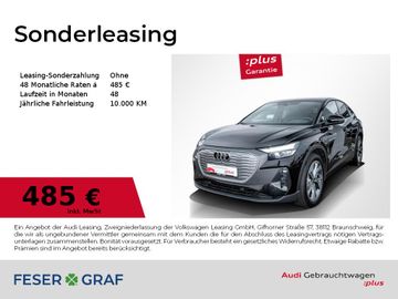 Audi Leasingangebot: Audi Q4 Sportback 45 e-tron /LED/ACC/Navi+/AHK/Kamera