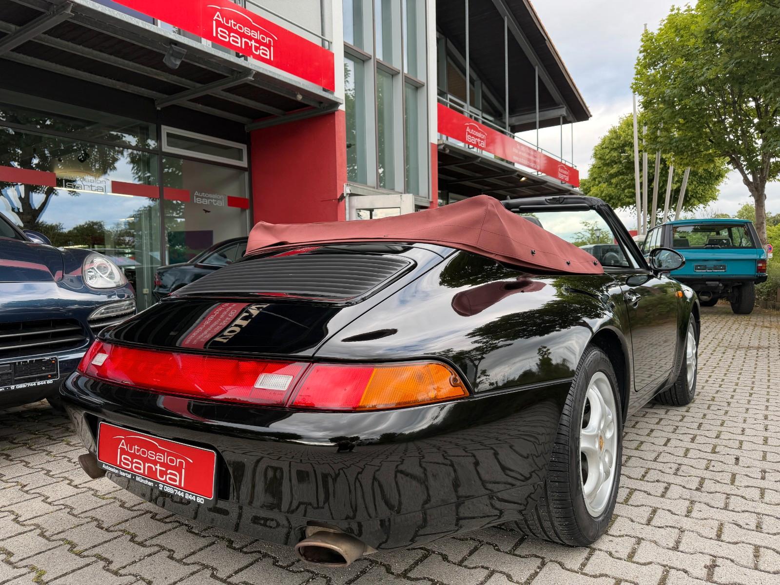 Porsche 993 C2 Cabrio 6-Gg.- 1.dt. Hd. PZ-Scheckheft