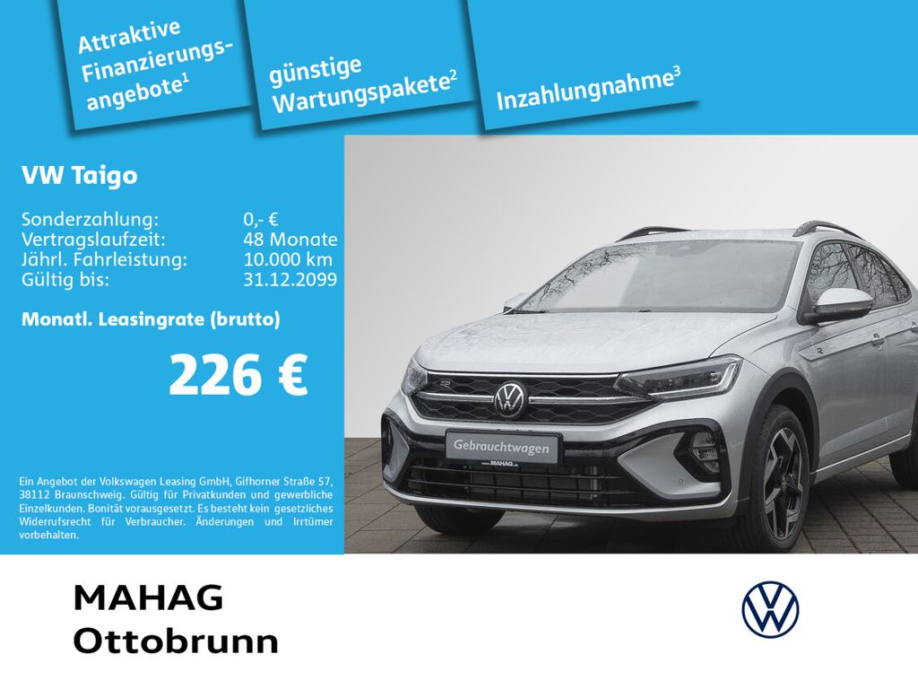 Taigo 1.5 TSI R-Line IQ.Light IQ.Drive Navi Rear