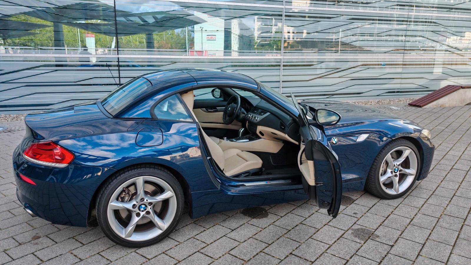 BMW Z4 sDrive35is 340 ch • Boîte DKG • Cuir beige • Pack M • Navi Pro • HiFi DSP