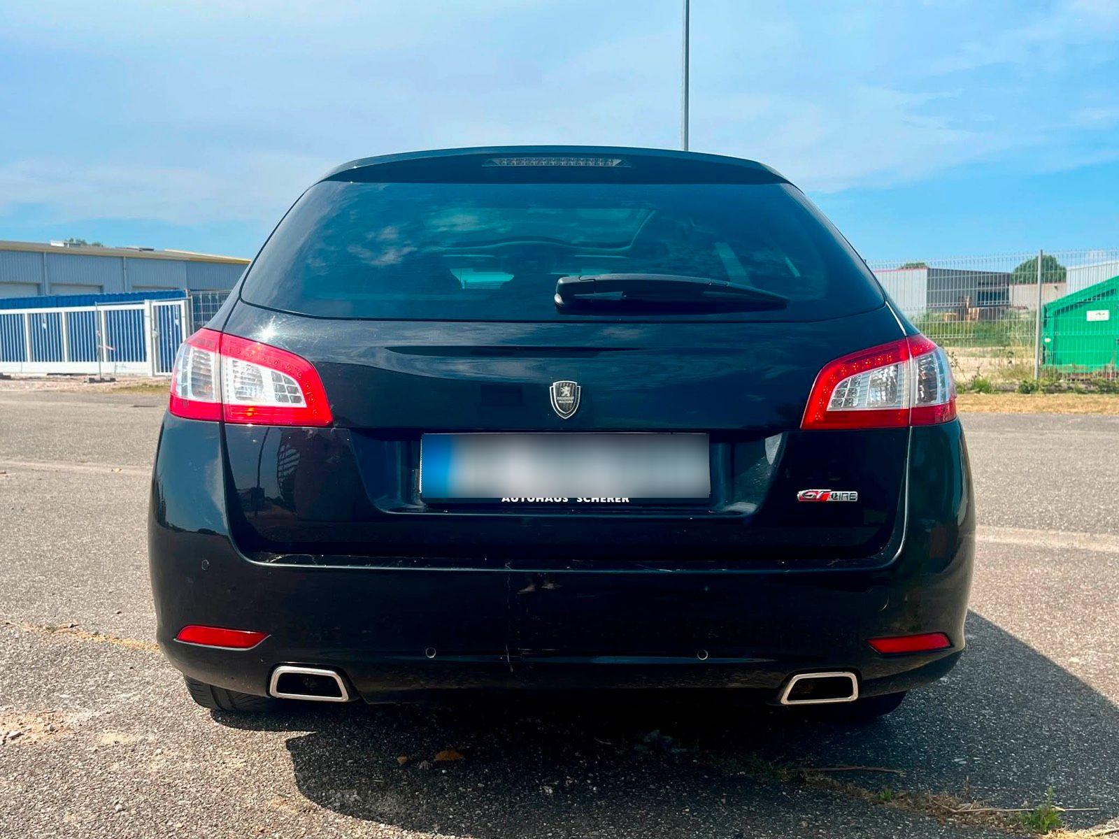 Peugeot 508 2013 — rear view