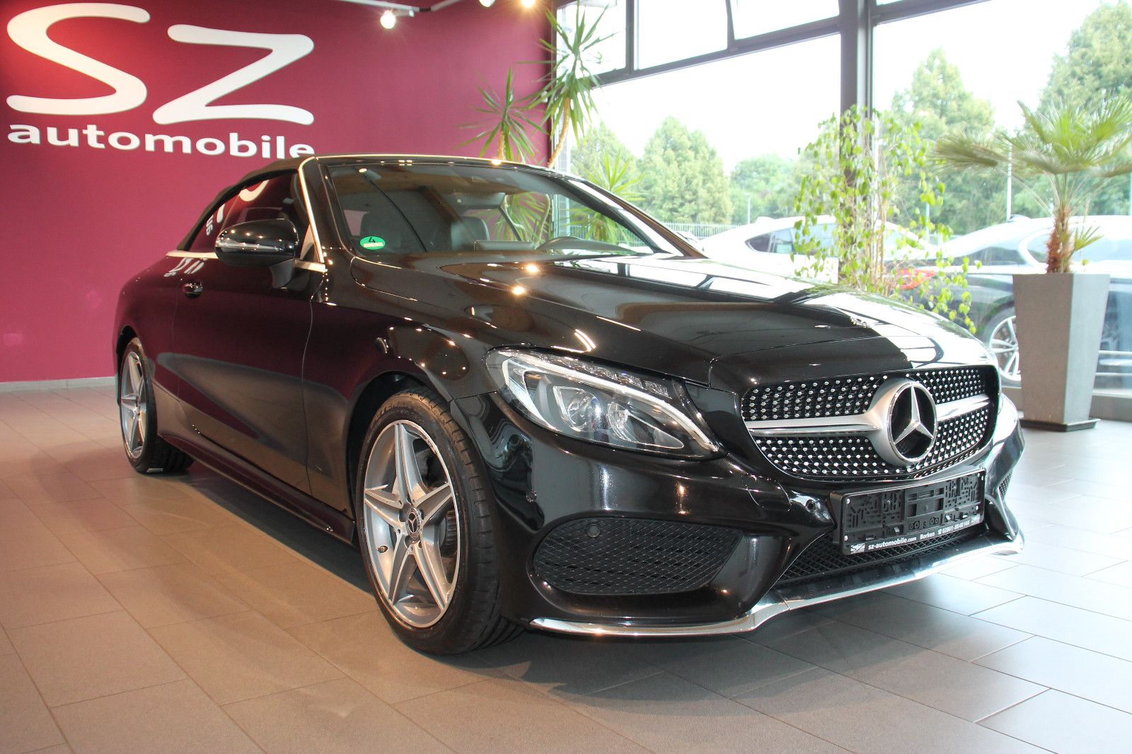 MERCEDES-BENZ C 180 Cabrio AMG Line LED Navi SHZ 2.Hand