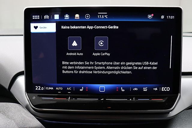 ID.4 Pure 125kW AHK Wärmepumpe IQ-LIGHT Anschlus