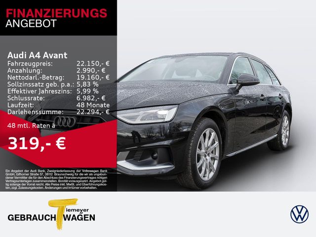 Audi A4 Avant 35 TDI ADVANCED AHK eKLAPPE NAVI+ ACC