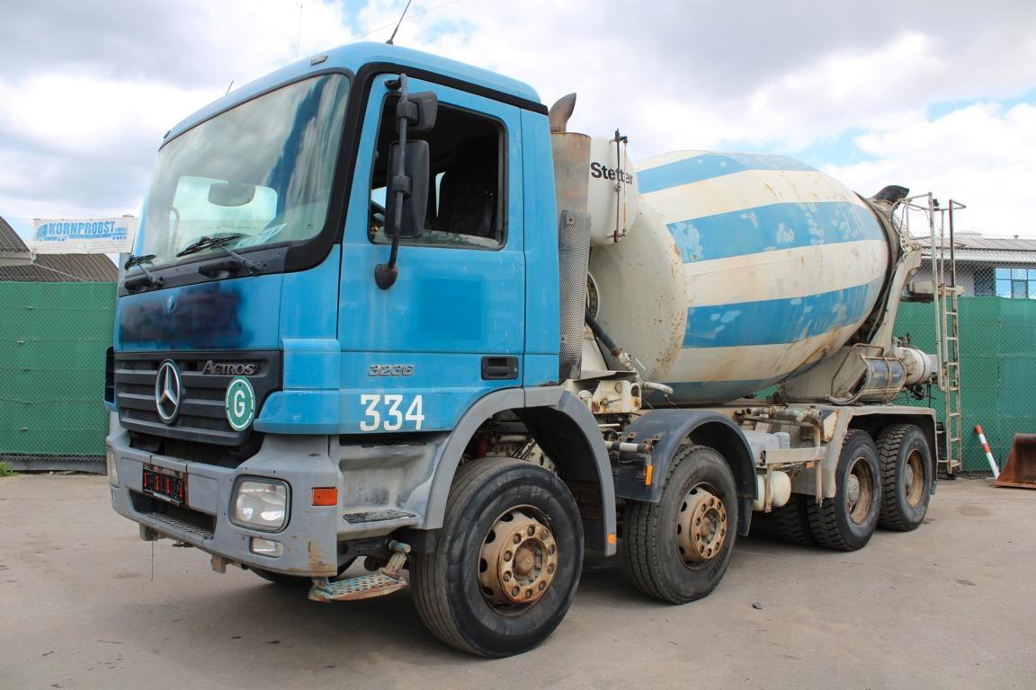 Mercedes-Benz 3236 8x4 BB - STETTER 9 m³ - Nr.: 511