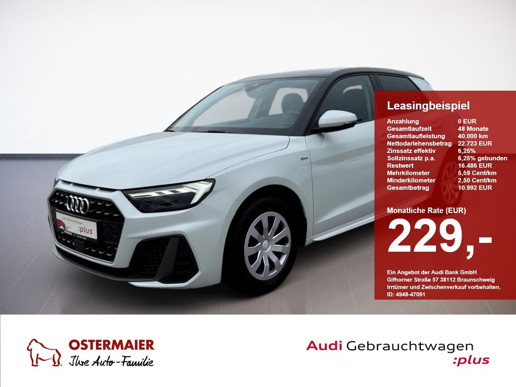 Audi A1 Sportback S-LINE 25 TFSI S-TRONIC LED.NAVI.AC